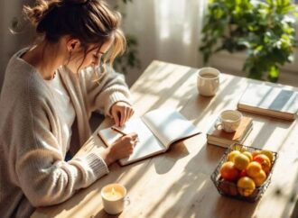 Journaling: pytania, które pomagają się zatrzymać i zadbać o dobrostan zimą