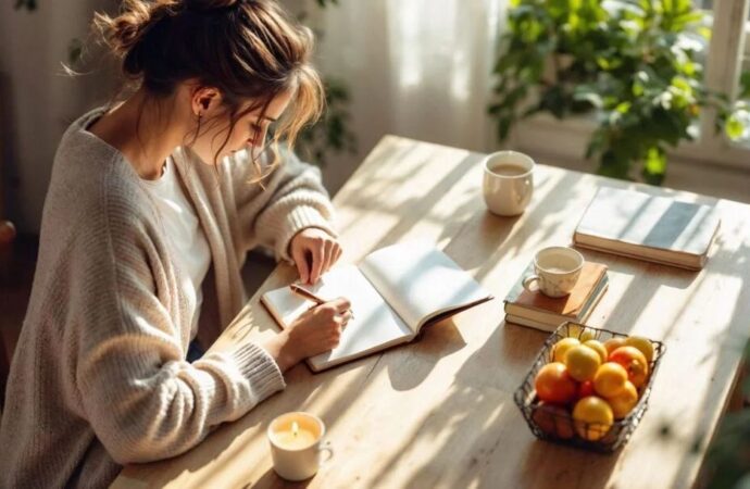 Journaling: pytania, które pomagają się zatrzymać i zadbać o dobrostan zimą