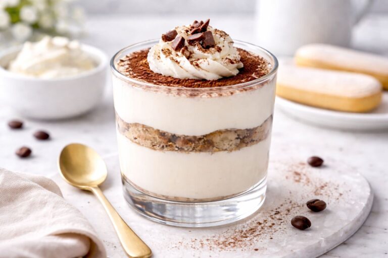Tiramisu low-carb. Prosty przepis na pyszny i stylowy fit deser w 10 minut