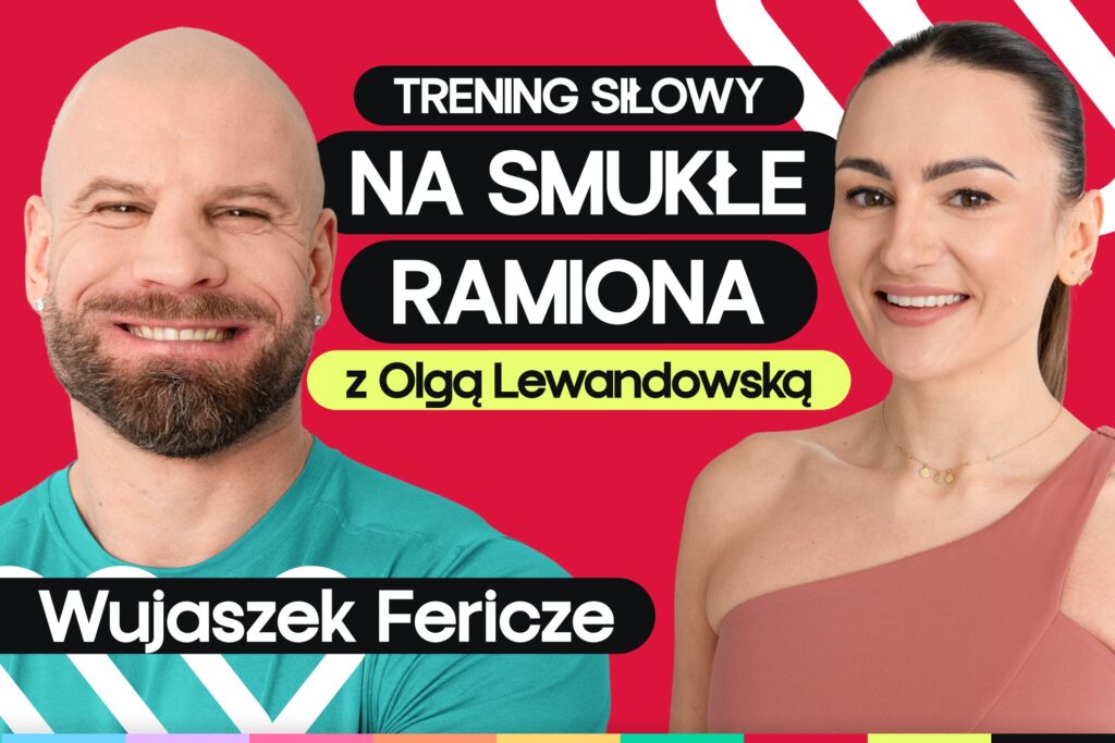 Smukłe ramiona: trening z hantlami w domu z Fericze i Olgą Lewandowską