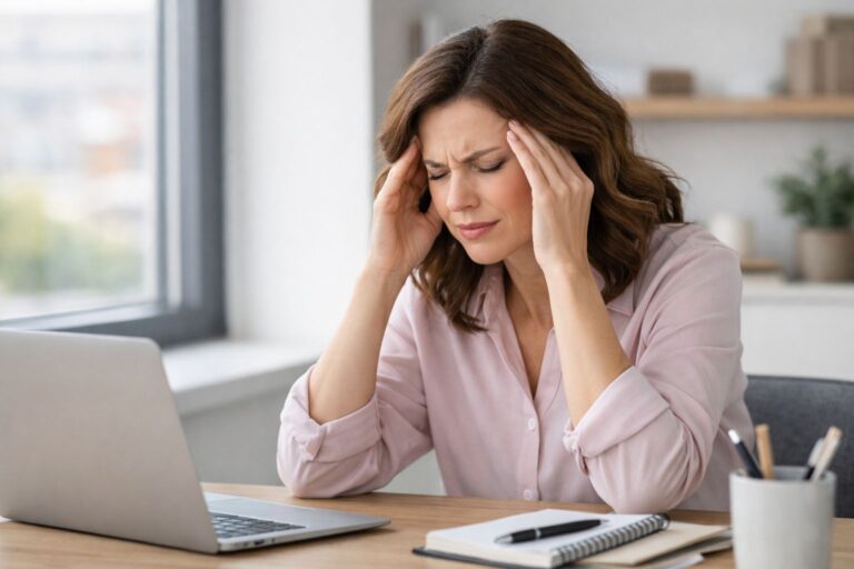 Czujesz napięcie i ból głowy? Poznaj nawyki łagodzące napięciowy ból głowy