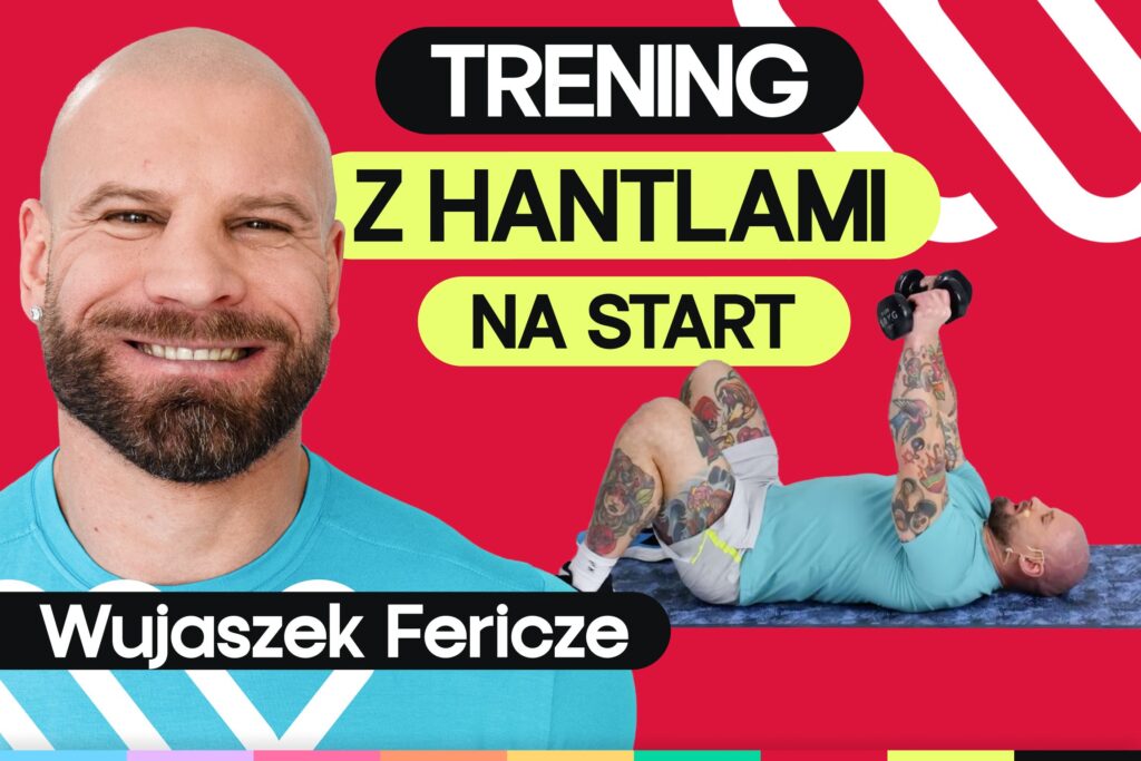 Siłowy trening z hantlami z Fericze. Zestaw ćwiczeń dla początkujących