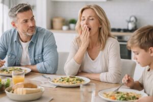 Czy senność po posiłku jest normalna? Dietetyk wyjaśnia i wskazuje przyczyny