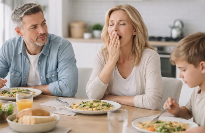 Czy senność po posiłku jest normalna? Dietetyk wyjaśnia i wskazuje przyczyny