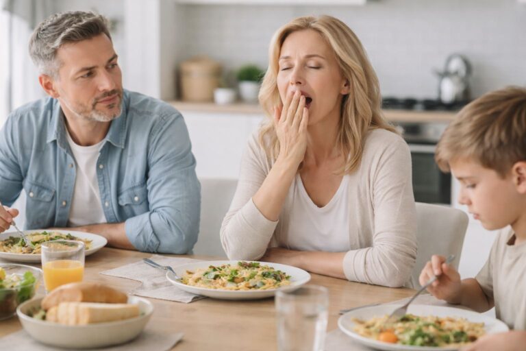 Czy senność po posiłku jest normalna? Dietetyk wyjaśnia i wskazuje przyczyny