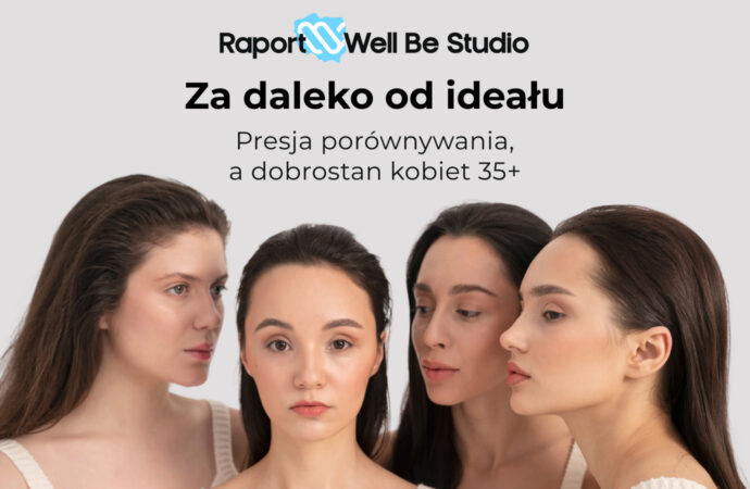 Za daleko od ideału? Sprawdź, jak porównywanie się do innych wpływa na dobrostan kobiet [raport Well Be Studio]