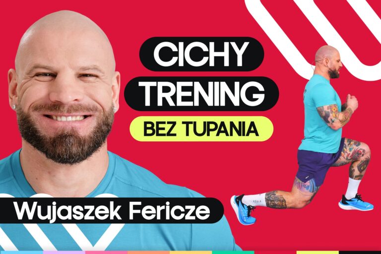 Ciche cardio na stojąco. Trening z Fericze bez skakania i tupania w domu