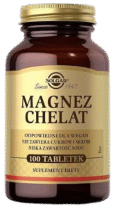 Solgar Magnez Chelat 100 tabletek