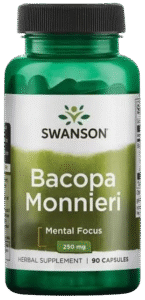 Swanson Bacopa Monnieri 90 kapsułek