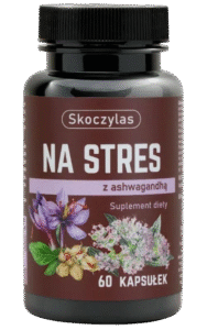 Skoczylas Na Stres Ashwagandha Szafran Kozłek Lekarski 60 kapsułek
