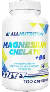 Allnutrition Magnesium Chelate + B6 100 kapsułek