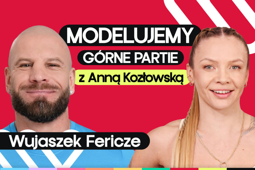 Siłowy trening górnych partii ciała z hantlami. Fericze i Ania Kozłowska