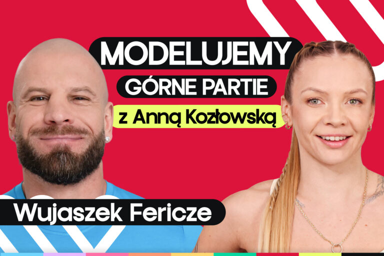 Siłowy trening górnych partii ciała z hantlami. Fericze i Ania Kozłowska
