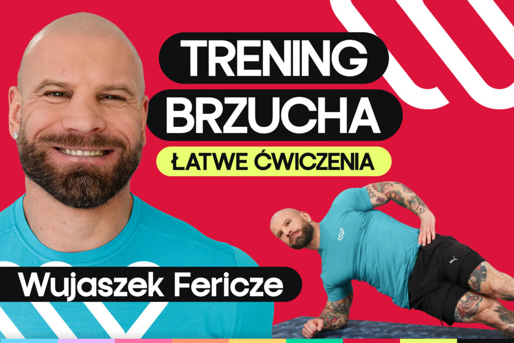 Trening brzucha dla początkujących. Ćwicz 15 minut w domu z Fericze