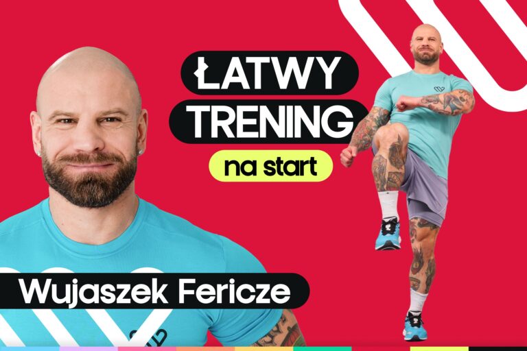 Trening odchudzający na start. Proste ćwiczenia z Fericze dla początkujących