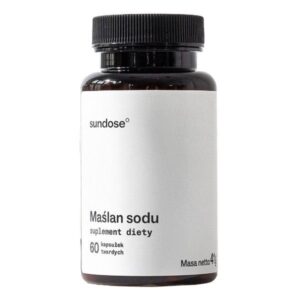 Maślan Sodu Sundose – 1000 mg w dziennej porcji