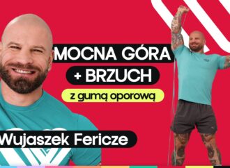 Trening górnych partii i brzucha z gumą oporową. 25 minut ćwiczeń w domu z Fericze
