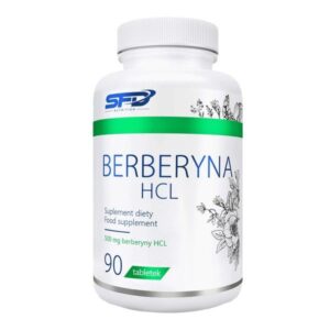 SFD Nutrition Berberyna HCl – 500 mg w jednej tabletce