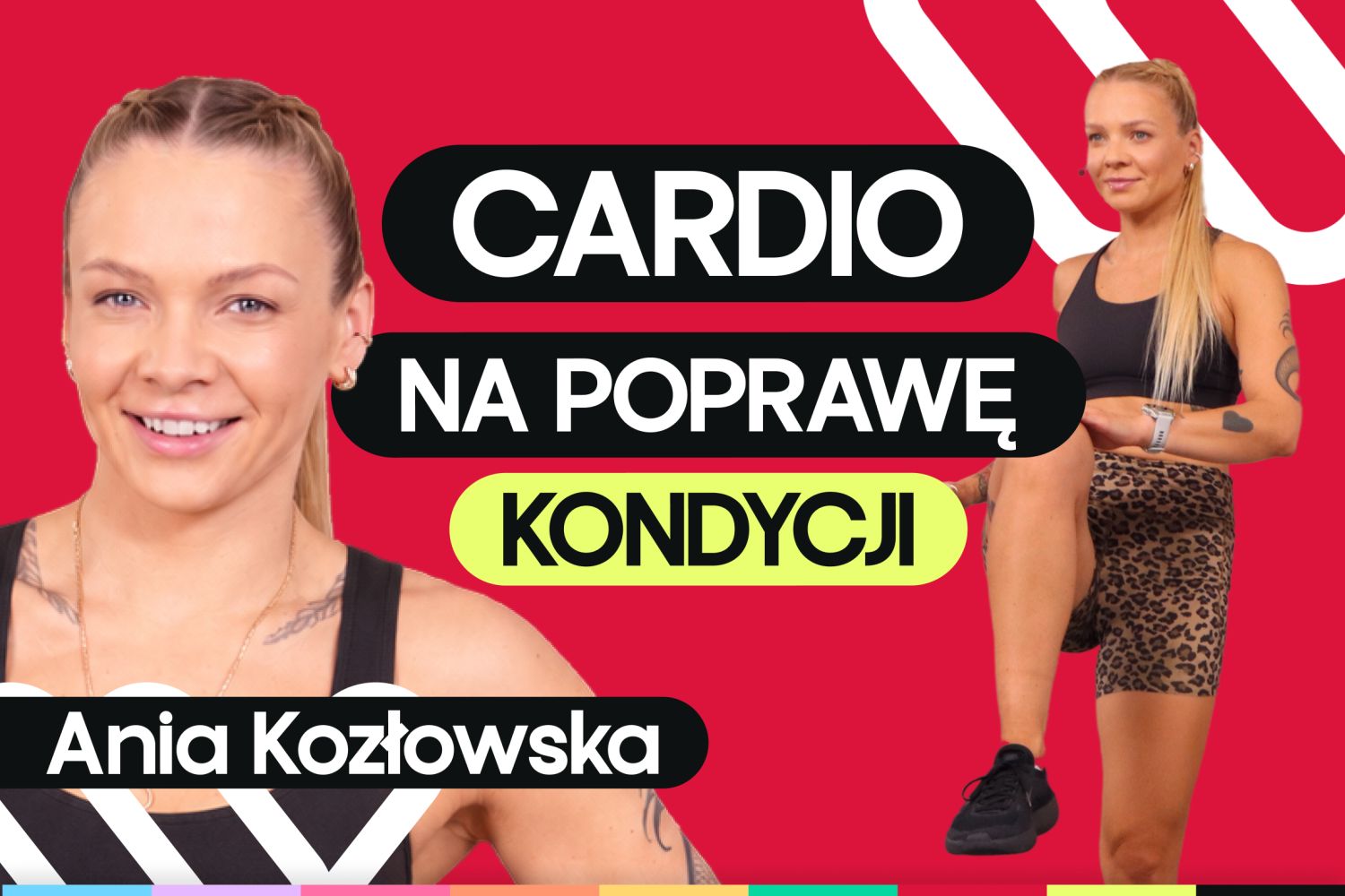 Trening na poprawę kondycji w domu – domowe cardio z Anią Kozłowską